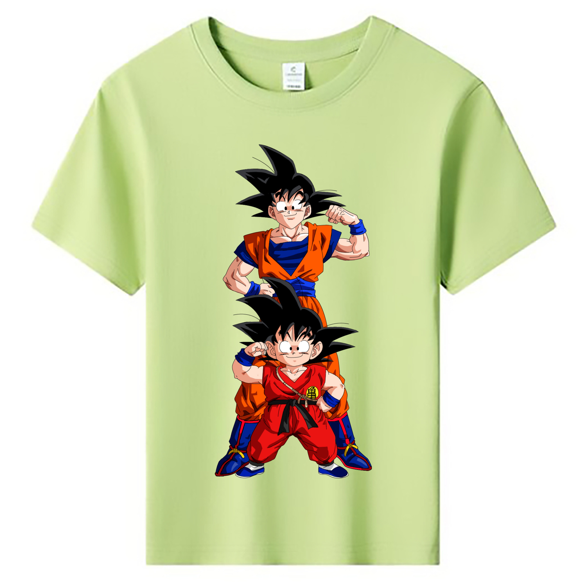 （画像用） ドラゴンボール 孫悟空（そん ごくう）Son Goku カカロット DRAGON BALL Kakarotto 綿100％キッズTシャツ（フロントプリント）